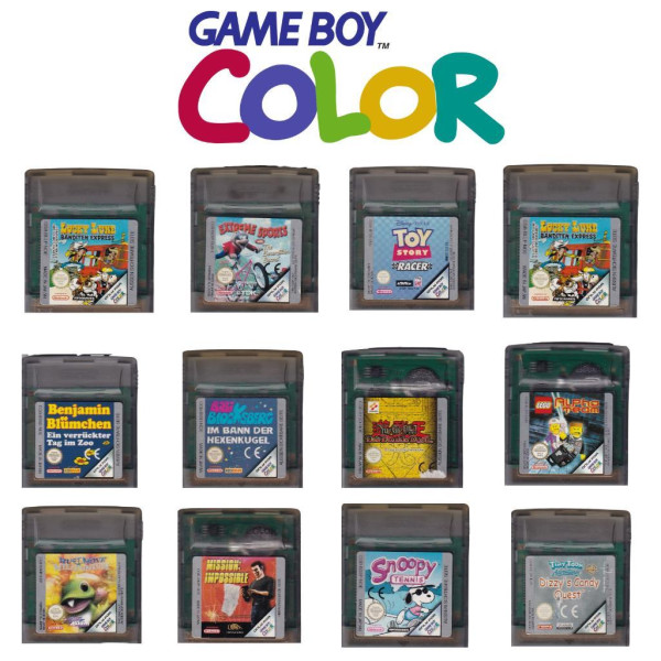 Nintendo Game Boy Color Spiele - Modul - Auswahl - Klassiker