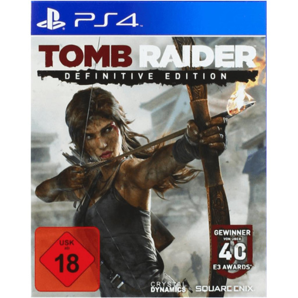 PS4 PlayStation 4 - Tomb Raider Definitive Edition - mit OVP / Artbook