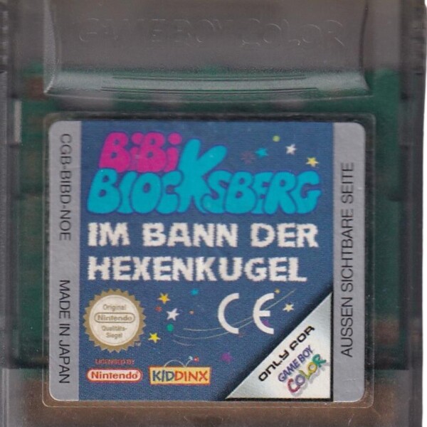 Nintendo Game Boy Color Spiele - Modul - Auswahl - Klassiker Bibi Blocksberg: Im Bann der Hexenkugel