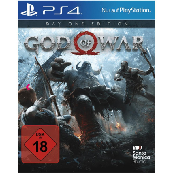 PS4 PlayStation 4 - God of War Day One Edition - mit OVP