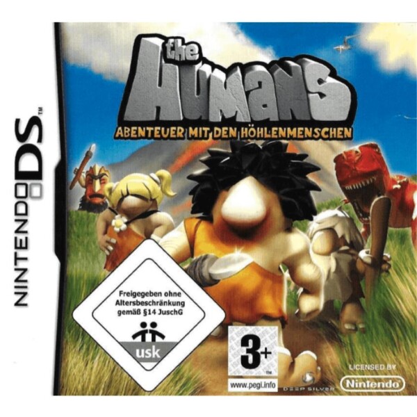 Nintendo DS - The Humans: Abenteuer mit den Höhlenmenschen - mit OVP