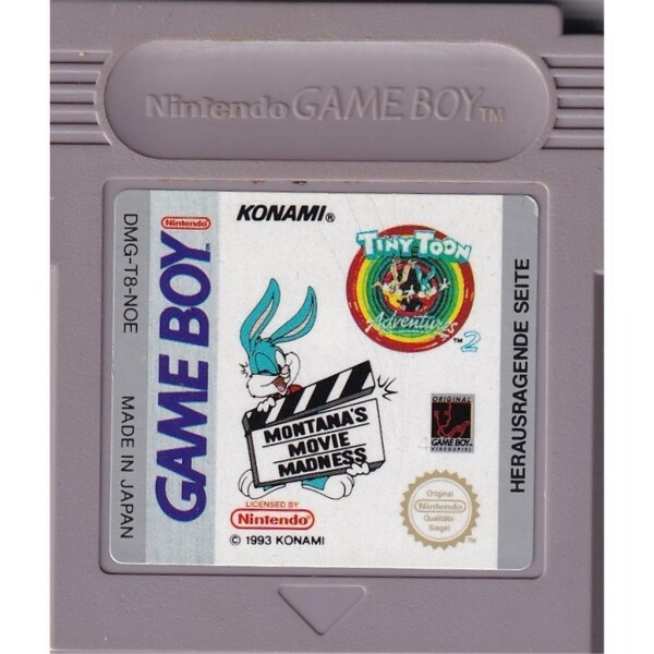 Nintendo Game Boy Classic Spiele - Modul - auch für Game Boy Color und Advance Montanas Movie Madness
