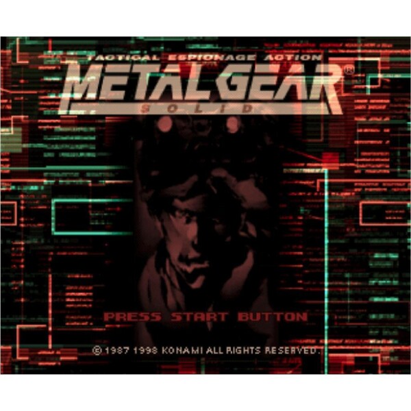 Sony PlayStation 1 - Metal Gear Solid - mit OVP