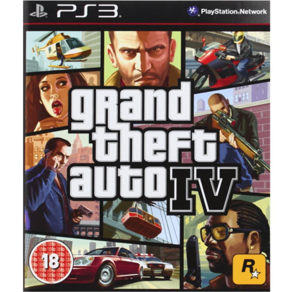 PS3 PlayStation 3 - Grand Theft Auto IV - mit OVP UK Version